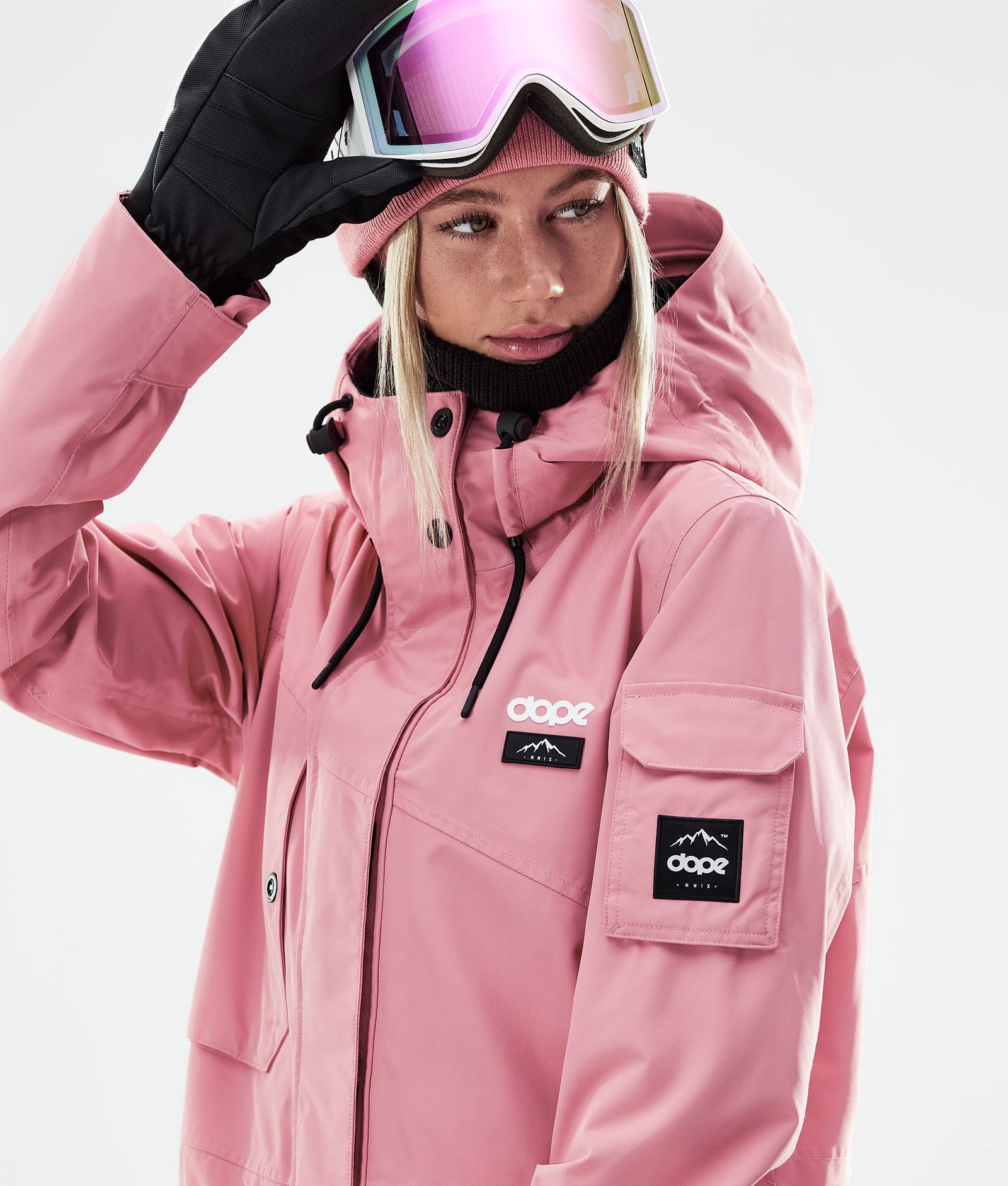 Dope Adept W 2021 Ski Jacket Women Pink, Image 3 of 11