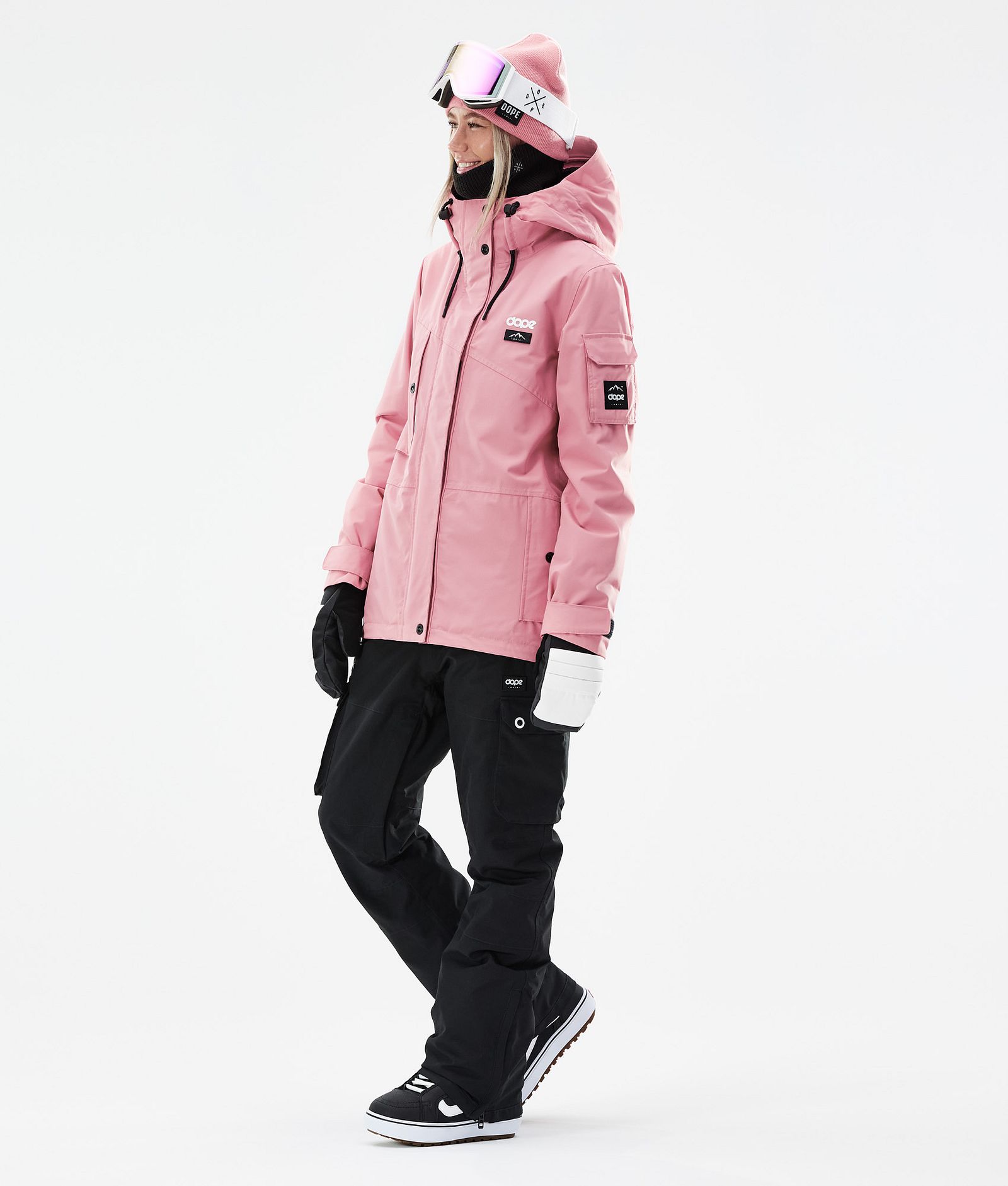 Dope Adept W 2021 Snowboard Jacket Women Pink, Image 4 of 11