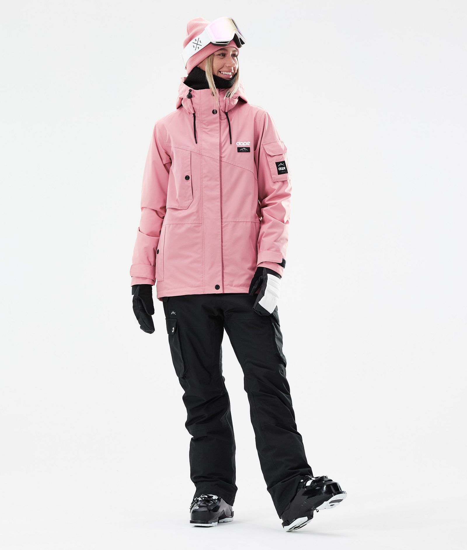 Dope Adept W 2021 Ski Jacket Women Pink, Image 6 of 11