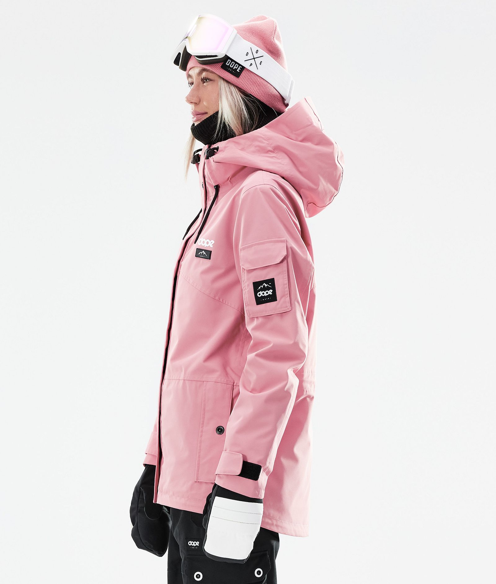 Dope Adept W 2021 Ski Jacket Women Pink, Image 7 of 11