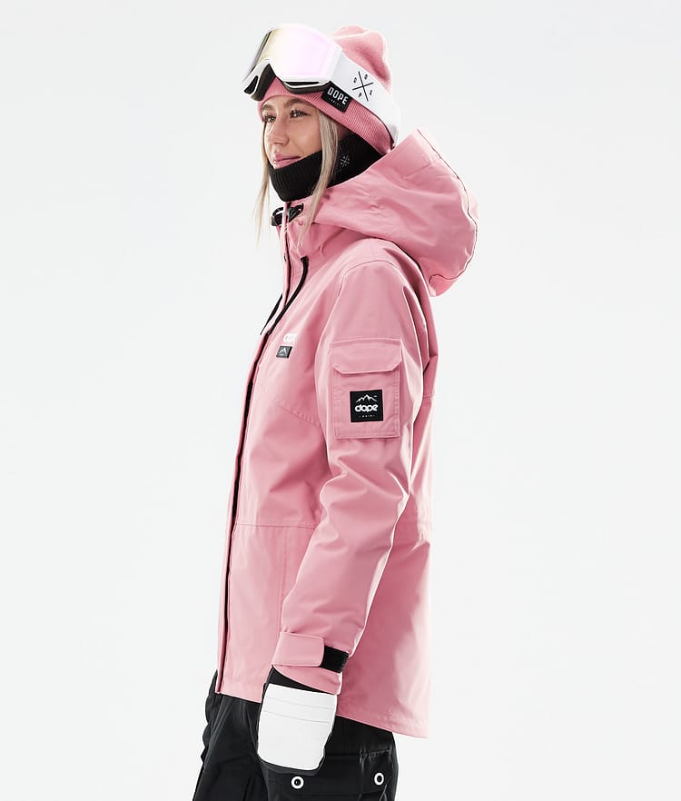 Dope Adept W 2021 Snowboard Jacket Women Pink, Image 7 of 11