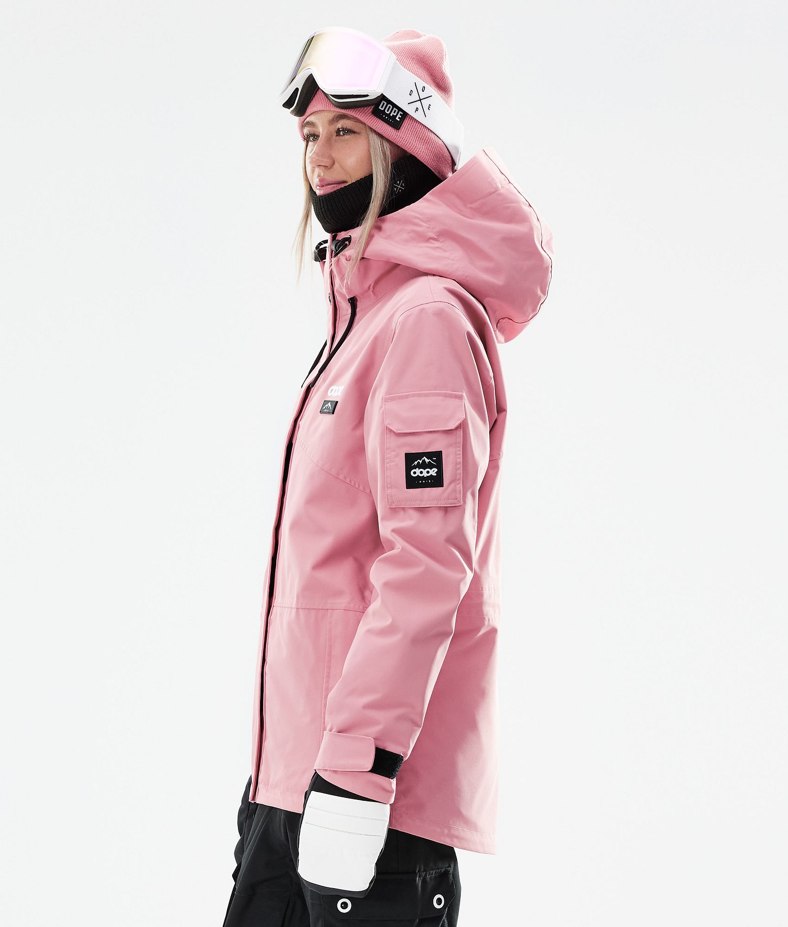 Dope Adept W 2021 Snowboard Jacket Women Pink, Image 7 of 11