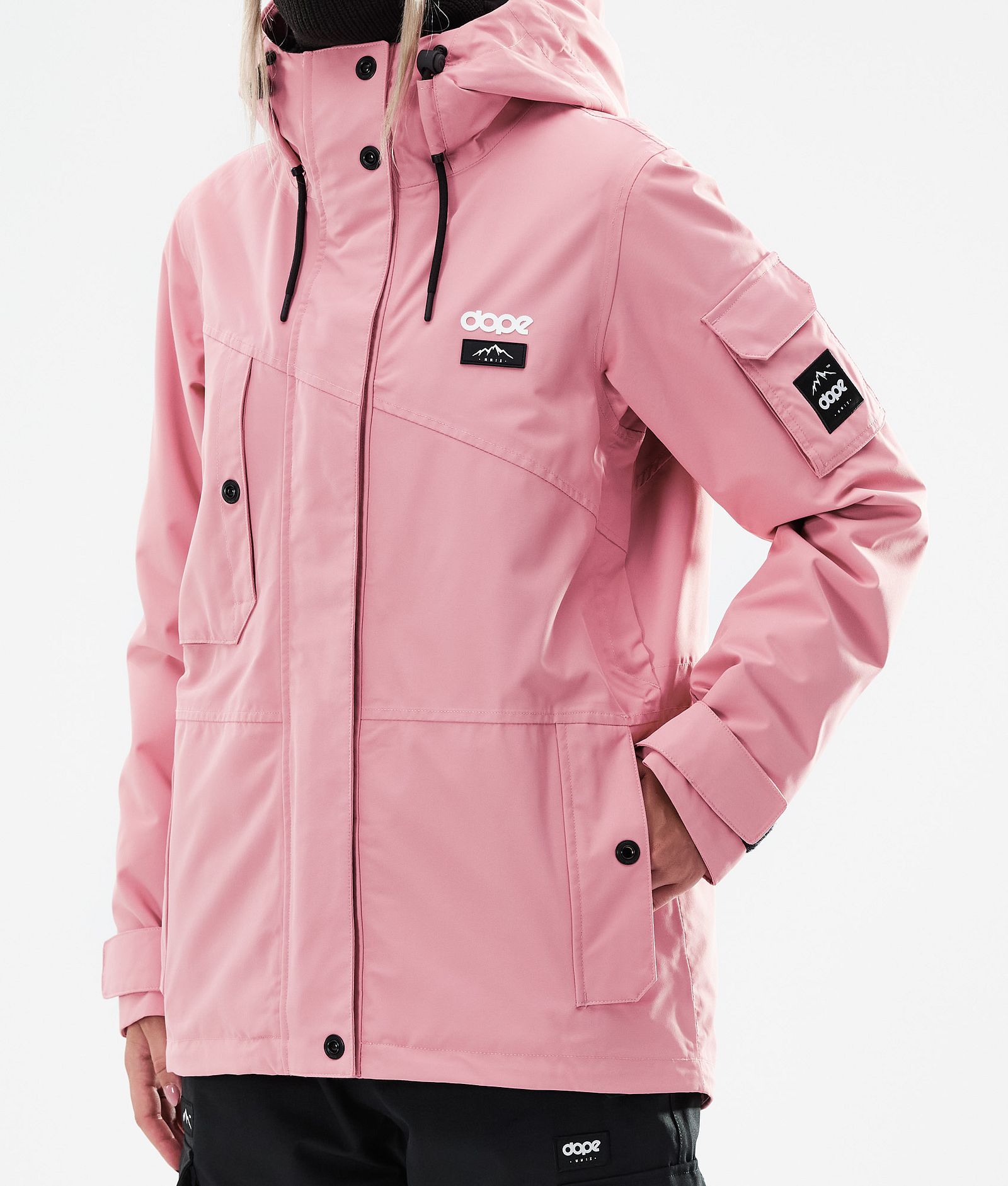 Dope Adept W 2021 Snowboard Jacket Women Pink, Image 9 of 11