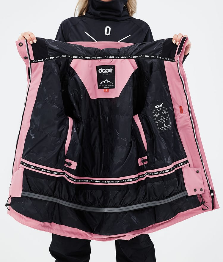 Dope Adept W 2021 Snowboard Jacket Women Pink, Image 11 of 11