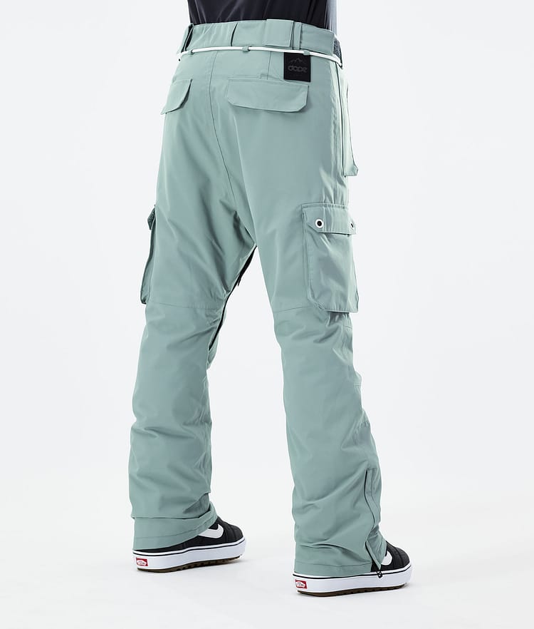 Dope Iconic W 2021 Spodnie Snowboardowe Kobiety Faded Green, Zdjęcie 3 z 6