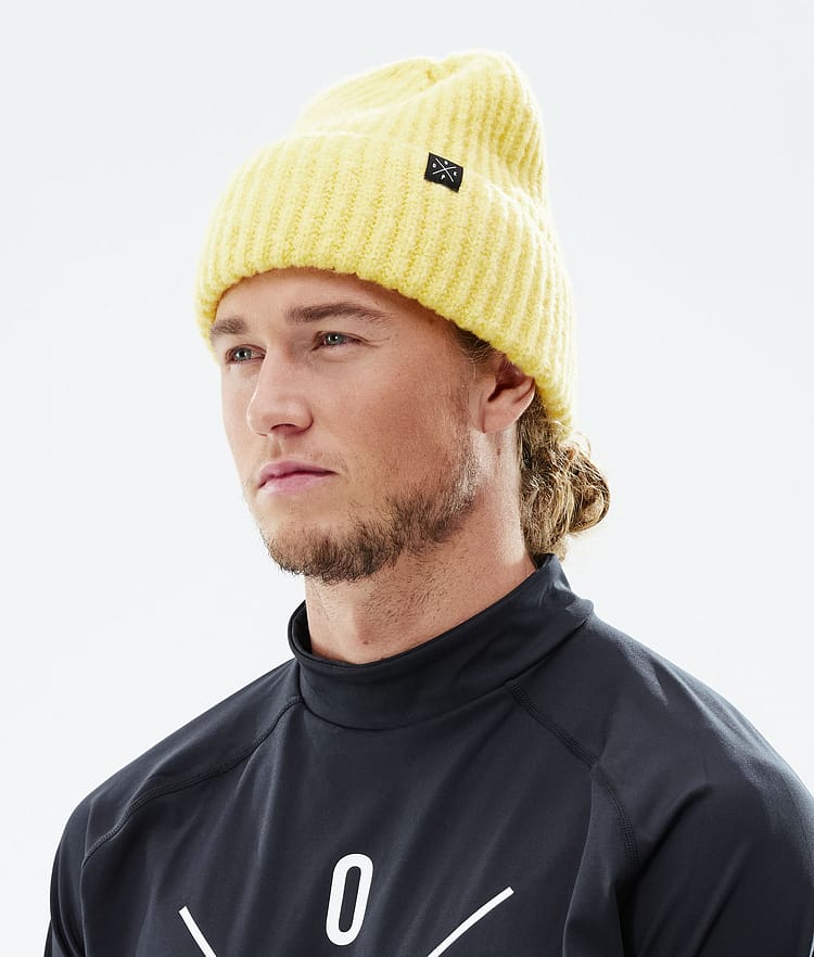 Dope Chunky Czapka Beanie Faded Yellow, Zdjęcie 2 z 3