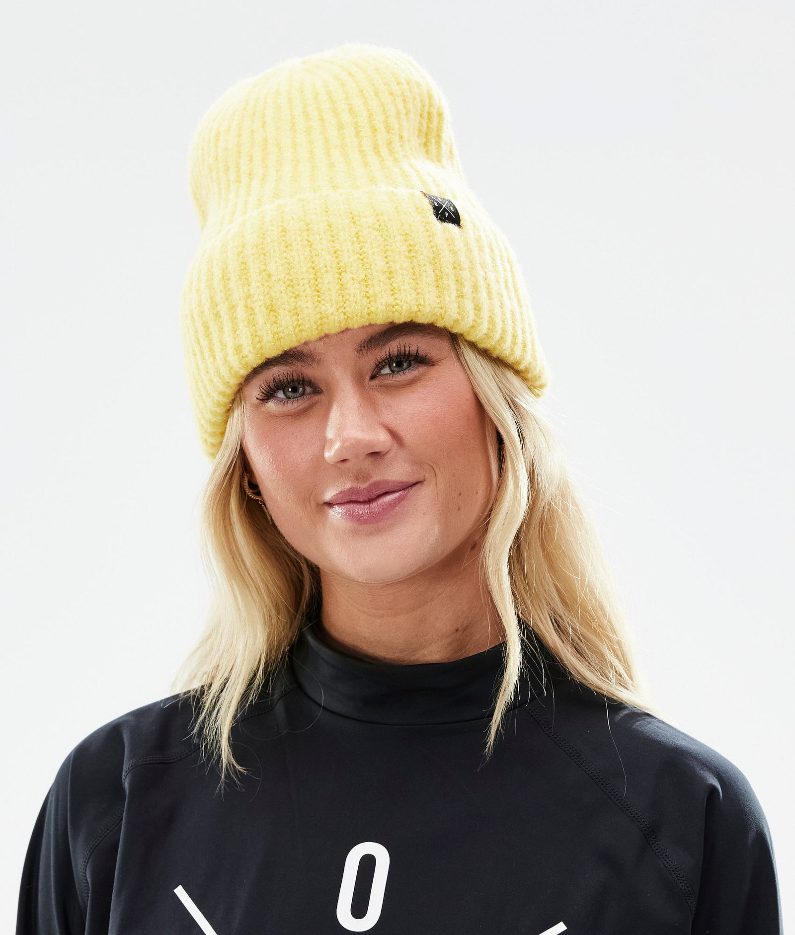 Dope Chunky Czapka Beanie Faded Yellow, Zdjęcie 3 z 3