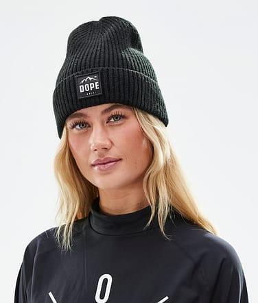 Dope Ribbed Paradise Czapka Beanie Black