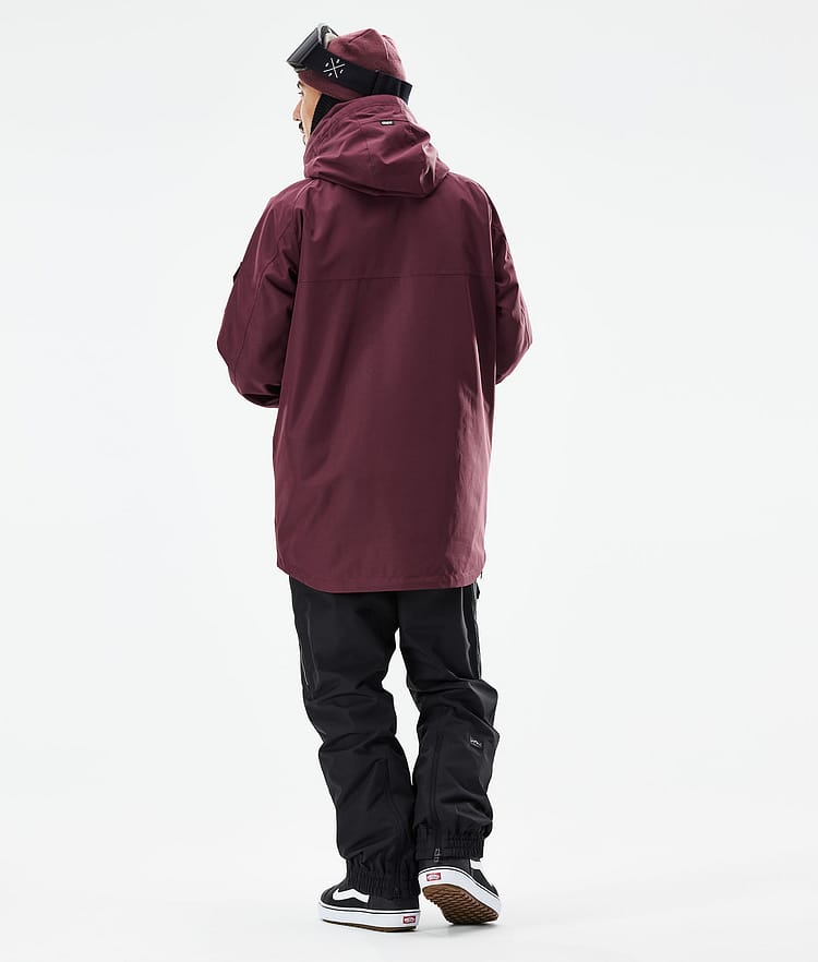 Dope Akin 21 Kurtka Snowboardowa Mężczyźni Burgundy, Zdjęcie 6 z 11