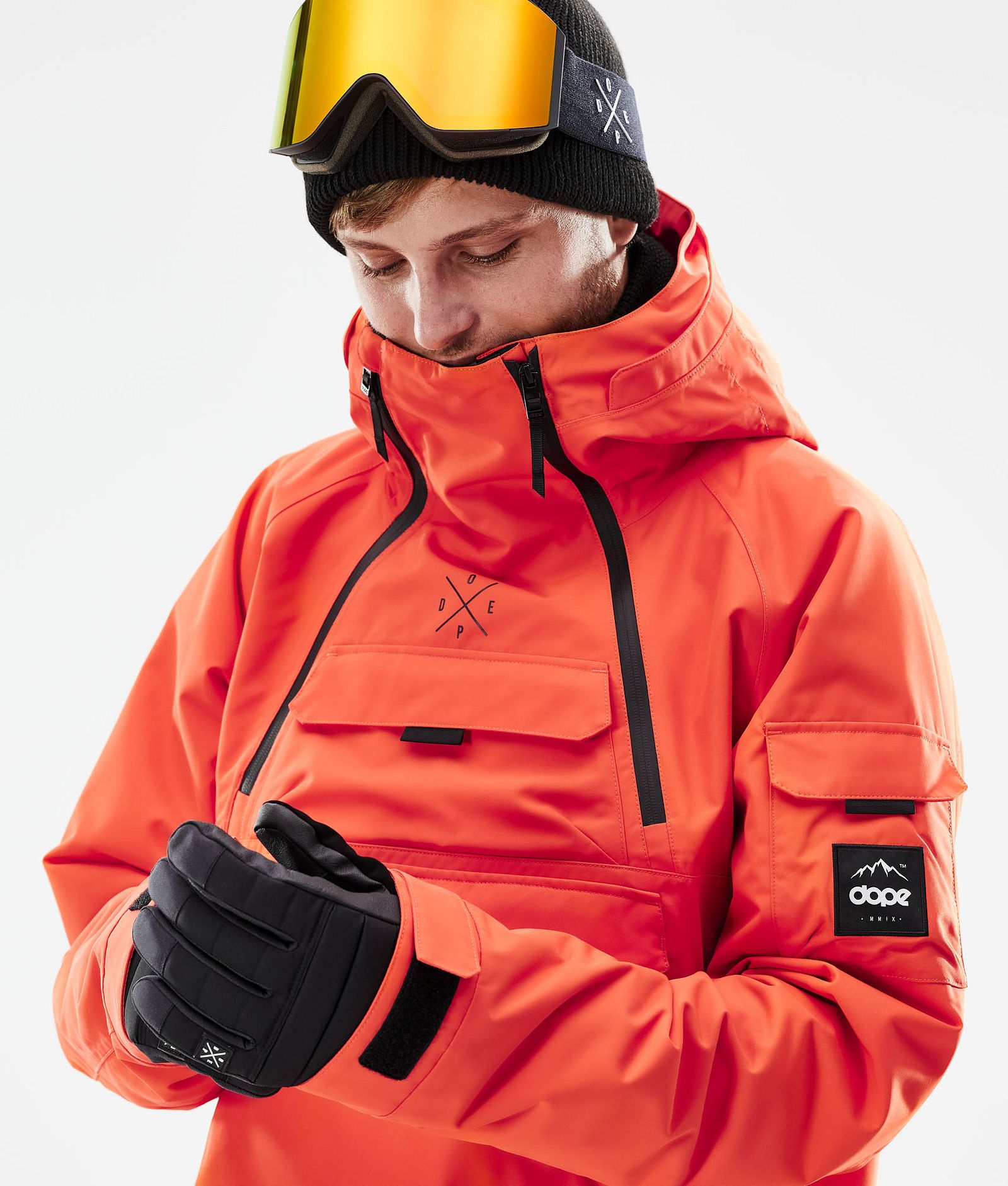 Dope Akin 2021 Ski Jacket Men Orange, Image 2 of 11