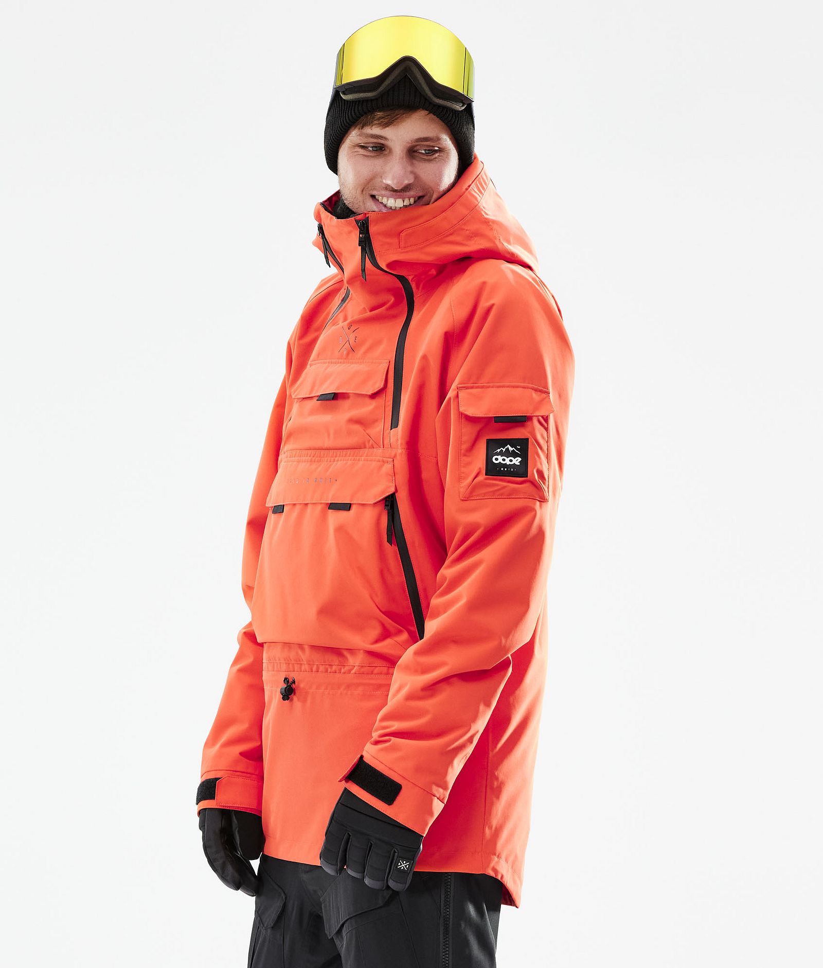 Dope Akin 2021 Ski Jacket Men Orange, Image 7 of 11