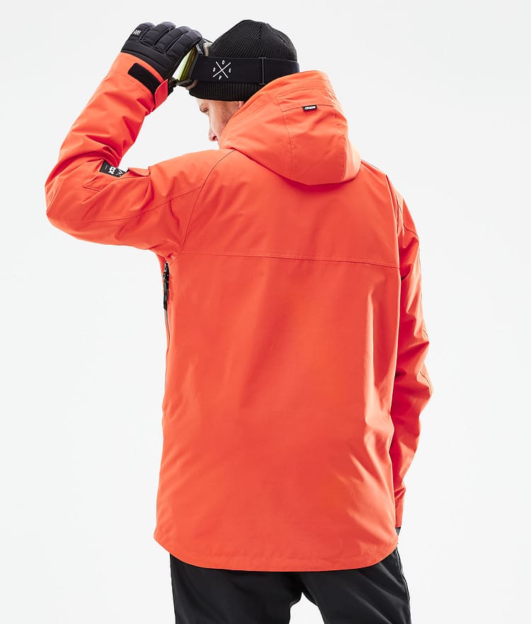 Dope Akin 2021 Ski Jacket Men Orange, Image 8 of 11