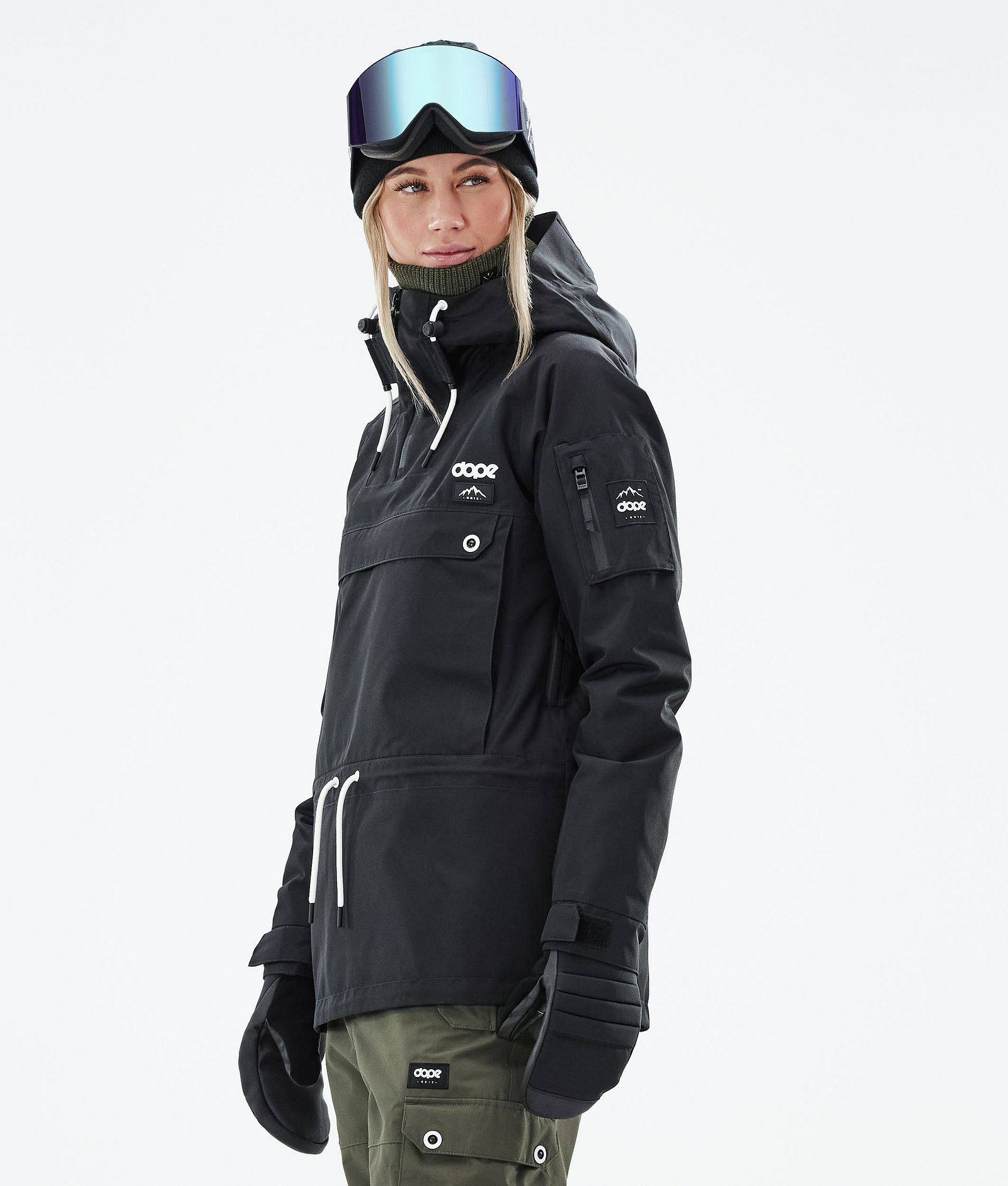 Dope Annok W 2021 Kurtka Snowboardowa Kobiety Black, Zdjęcie 6 z 9