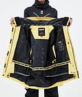 Dope Adept W 2021 Snowboard Jacket Women Faded Yellow, Image 11 of 11