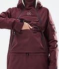 Dope Akin W 2021 Bunda na Snowboard Dámské Burgundy, Obrázek 10 z 11