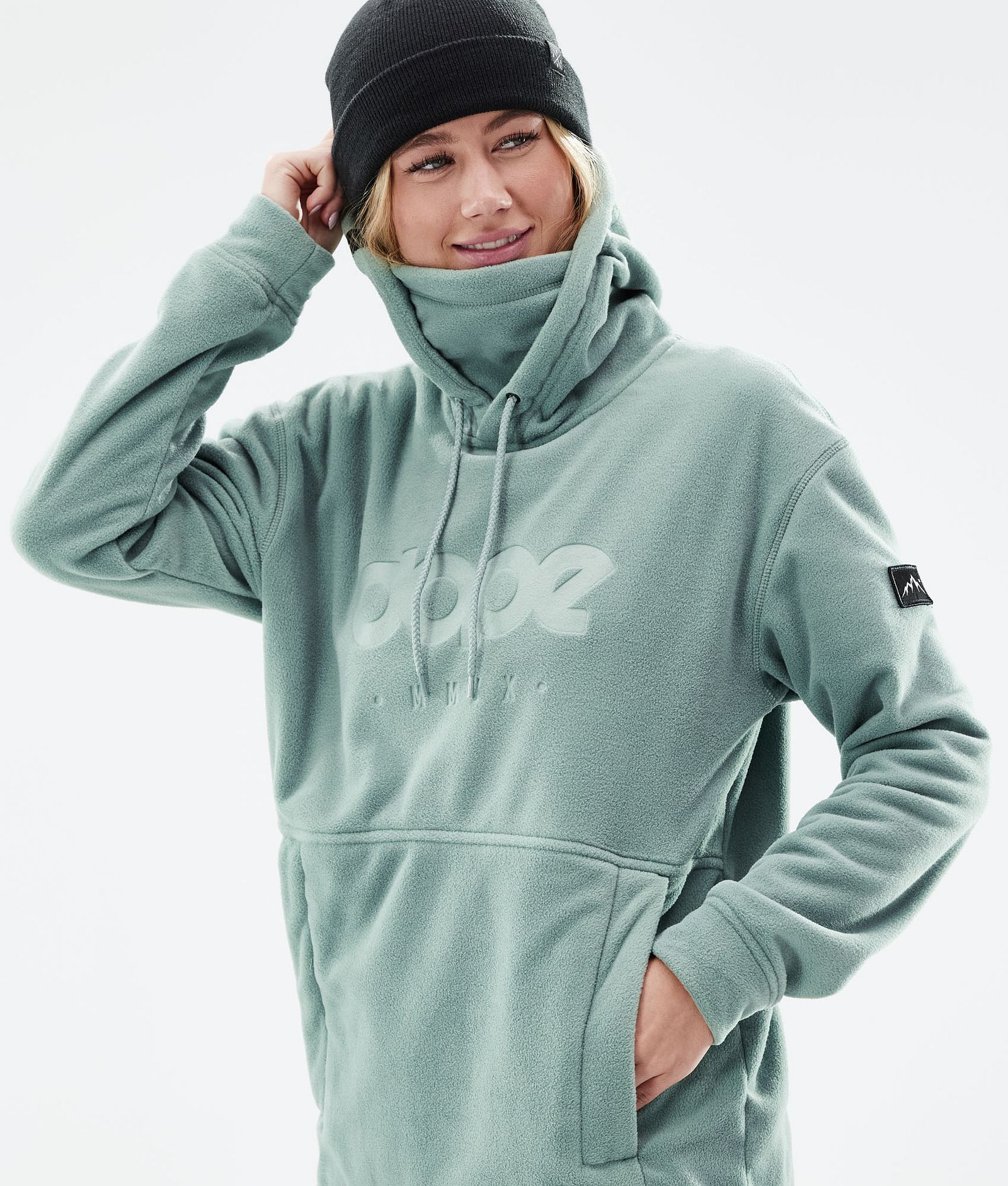 Dope Cozy II W 2021 Bluza Polarowa Kobiety Faded Green, Zdjęcie 2 z 7