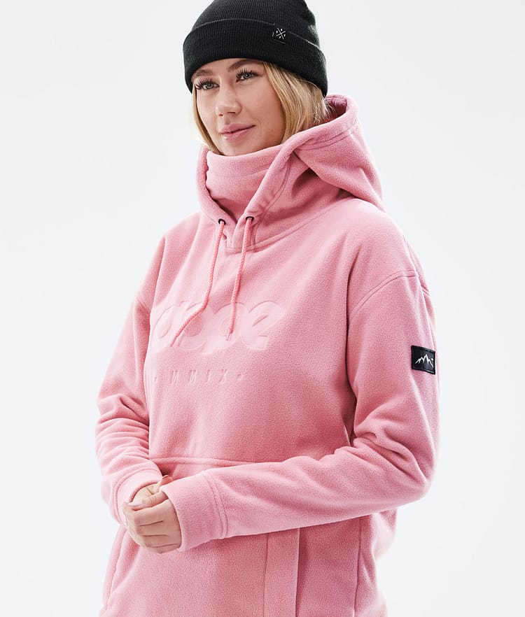 Dope Cozy II W 2021 Fleecová Mikina s Kapucí Dámské Pink, Obrázek 2 z 7