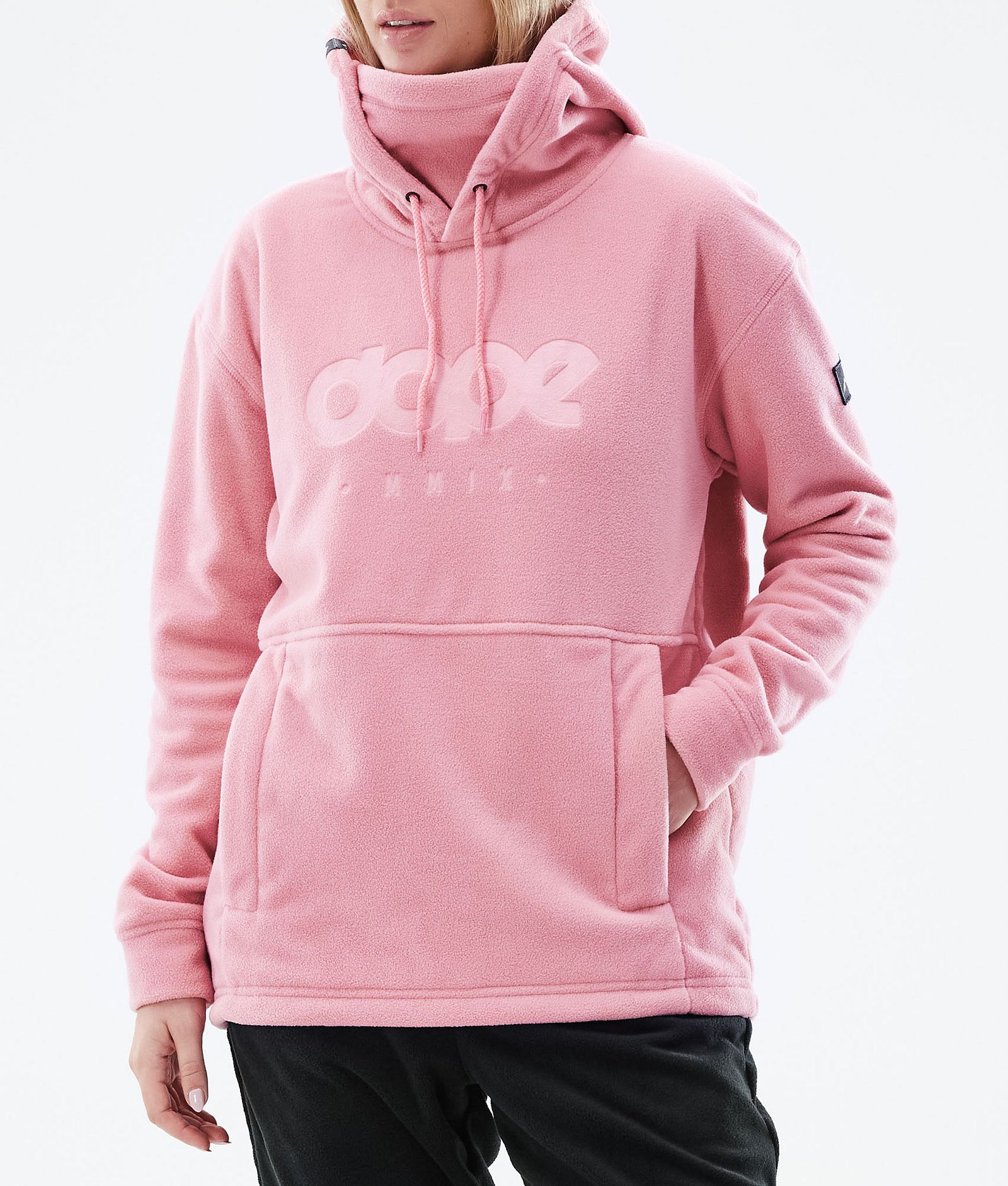 Dope Cozy II W 2021 Fleecová Mikina s Kapucí Dámské Pink, Obrázek 7 z 7