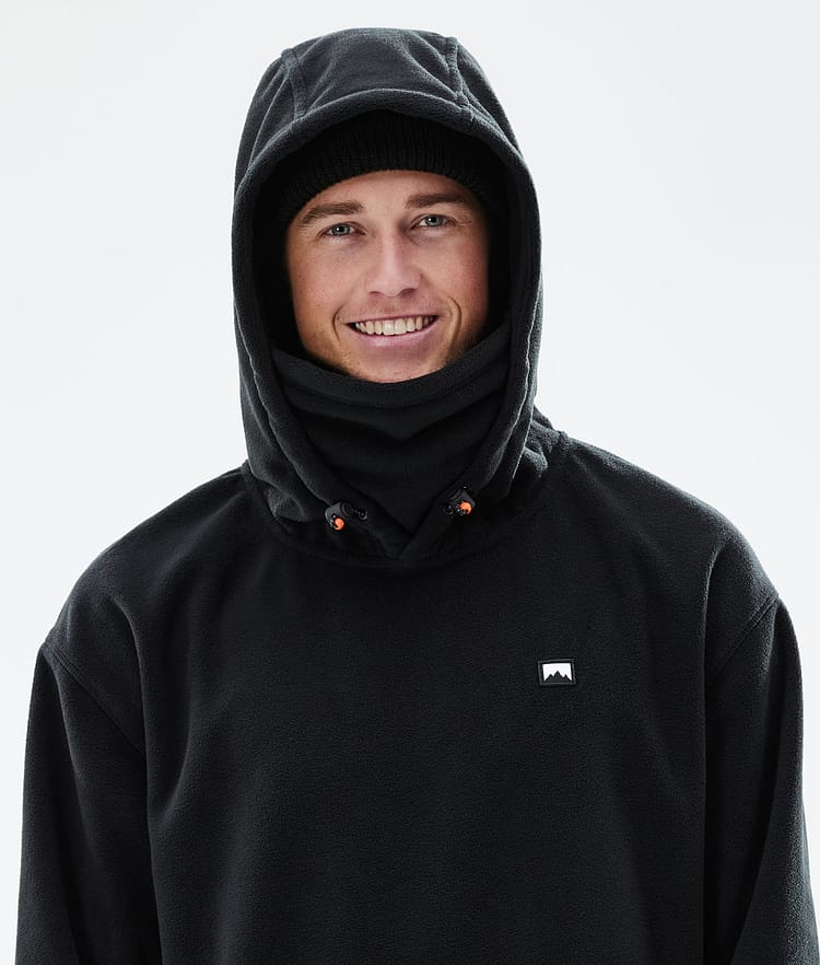 Montec Delta 21 Fleecová Mikina s Kapucí Pánské Black, Obrázek 6 z 7