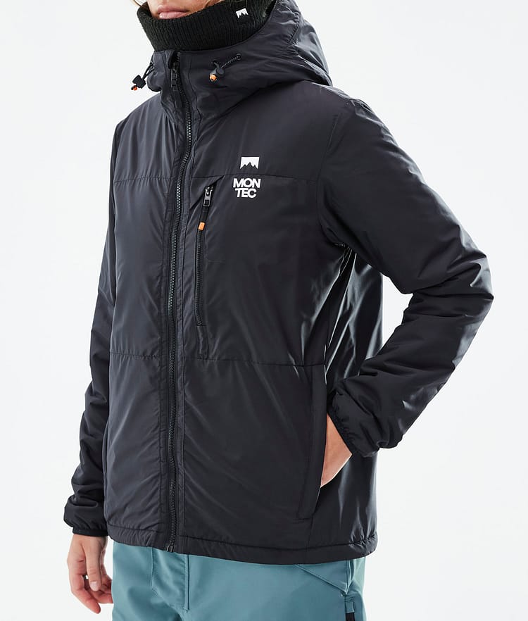 Montec Toasty W 60Gsm Kurtka typu midlayer Kobiety Black, Zdjęcie 9 z 10