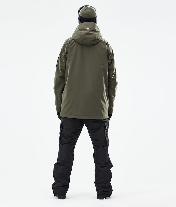 Dope Annok 21 Kurtka Narciarska Mężczyźni Olive Green, Zdjęcie 6 z 10