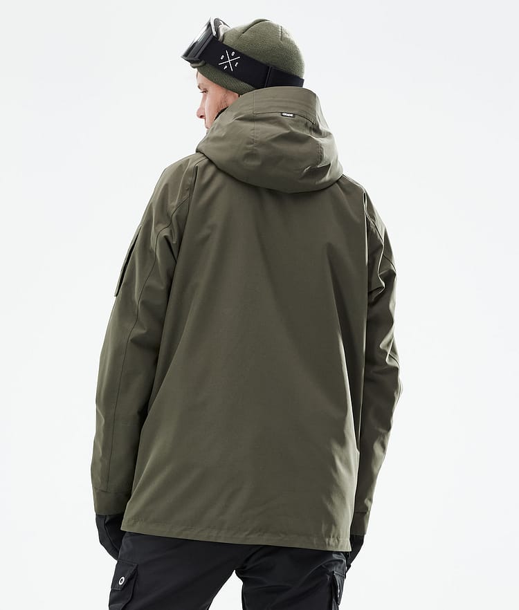Dope Annok 21 Kurtka Narciarska Mężczyźni Olive Green, Zdjęcie 8 z 10