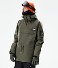 Dope Annok 2021 Kurtka Snowboardowa Mężczyźni Olive Green/Black, Zdjęcie 1 z 10