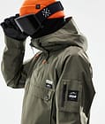 Dope Annok 2021 Kurtka Snowboardowa Mężczyźni Olive Green/Black, Zdjęcie 2 z 10