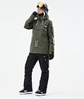 Dope Annok W 2021 Kurtka Snowboardowa Kobiety Olive Green, Zdjęcie 4 z 10