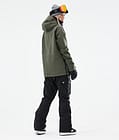 Dope Annok W 2021 Kurtka Snowboardowa Kobiety Olive Green, Zdjęcie 6 z 10