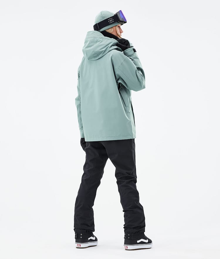 Dope Blizzard W 21 Kurtka Snowboardowa Kobiety Faded Green, Zdjęcie 6 z 10