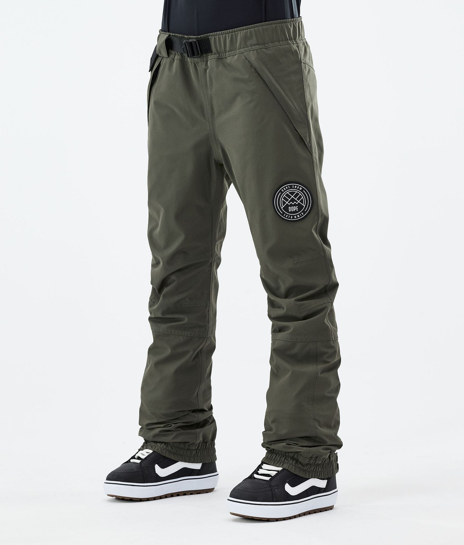 Dope Blizzard W 2021 Spodnie Snowboardowe Kobiety Olive Green, Zdjęcie 1 z 4