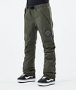 Dope Blizzard W 21 Kalhoty na Snowboard Dámské Olive Green