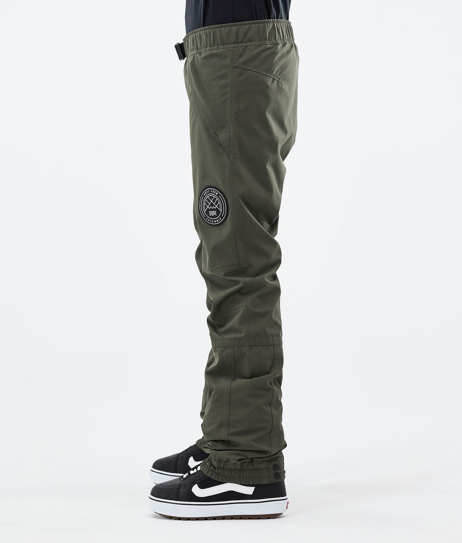 Dope Blizzard W 2021 Spodnie Snowboardowe Kobiety Olive Green, Zdjęcie 2 z 4