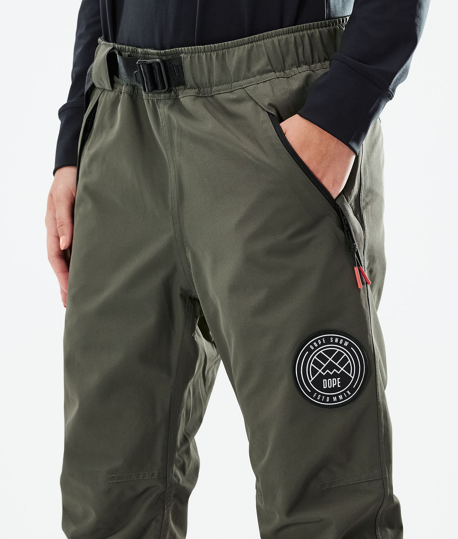 Dope Blizzard W 2021 Pantalones Esquí Mujer Olive Green, Imagen 4 de 4