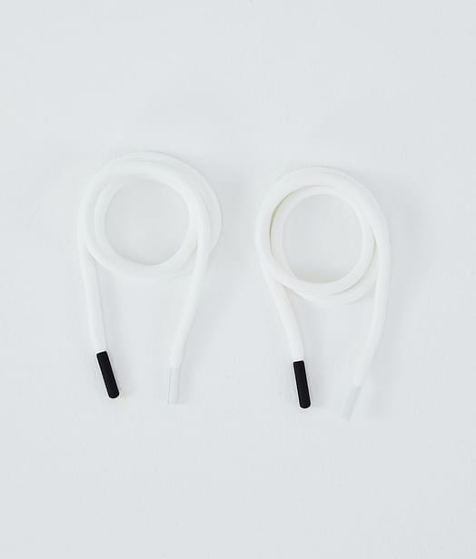 Dope Drawstring Hood/Waist Replacement Parts White/Black Tip