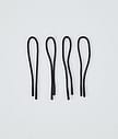 Dope Round Zip Puller String Pezzi di ricambio Uomo Black/Black Tip