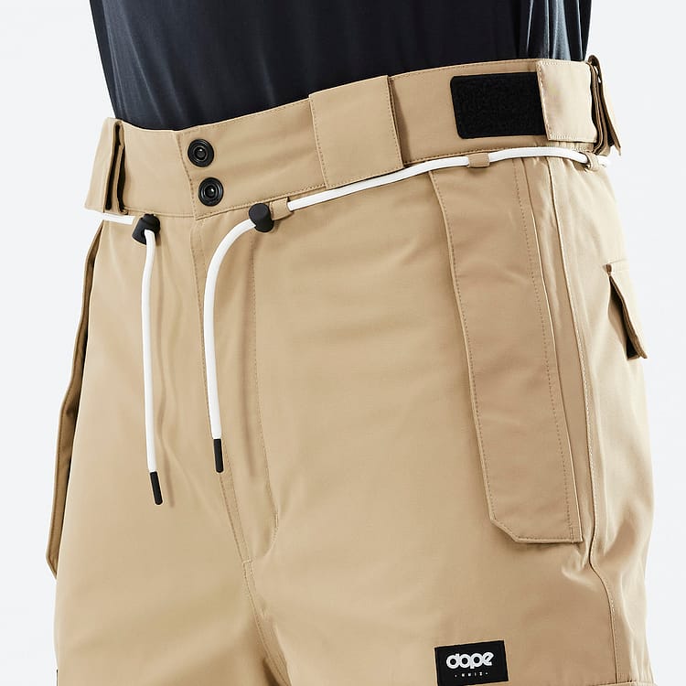 Dope Drawstring Pant Reservedel White/Black Tip, Billede 2 af 2