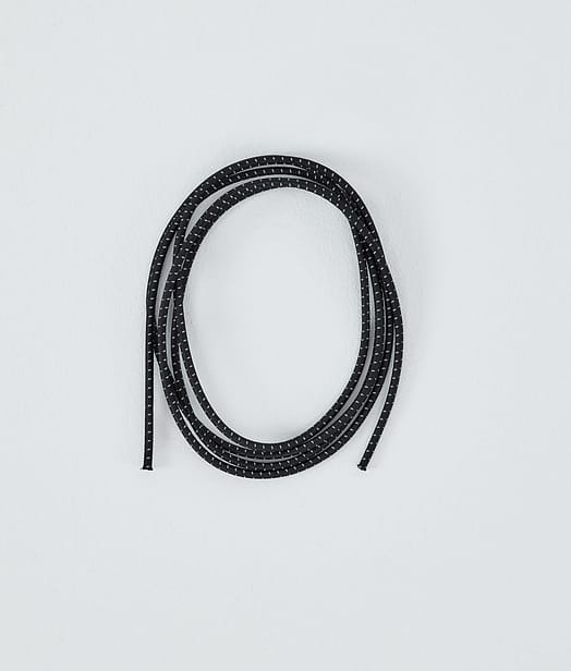 Utilities Elastic Drawstring Replacement Parts Black/Reflective Dots