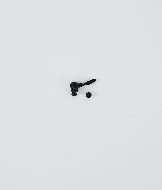 Utilities Stopper Double Elastic Replacement Parts Black/Black Bead