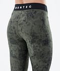 Montec Zulu W Legginsy Termoaktywne Kobiety Olive Green Tiedye, Zdjęcie 6 z 7