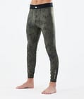 Montec Zulu Legginsy Termoaktywne Mężczyźni Olive Green Tiedye, Zdjęcie 1 z 7