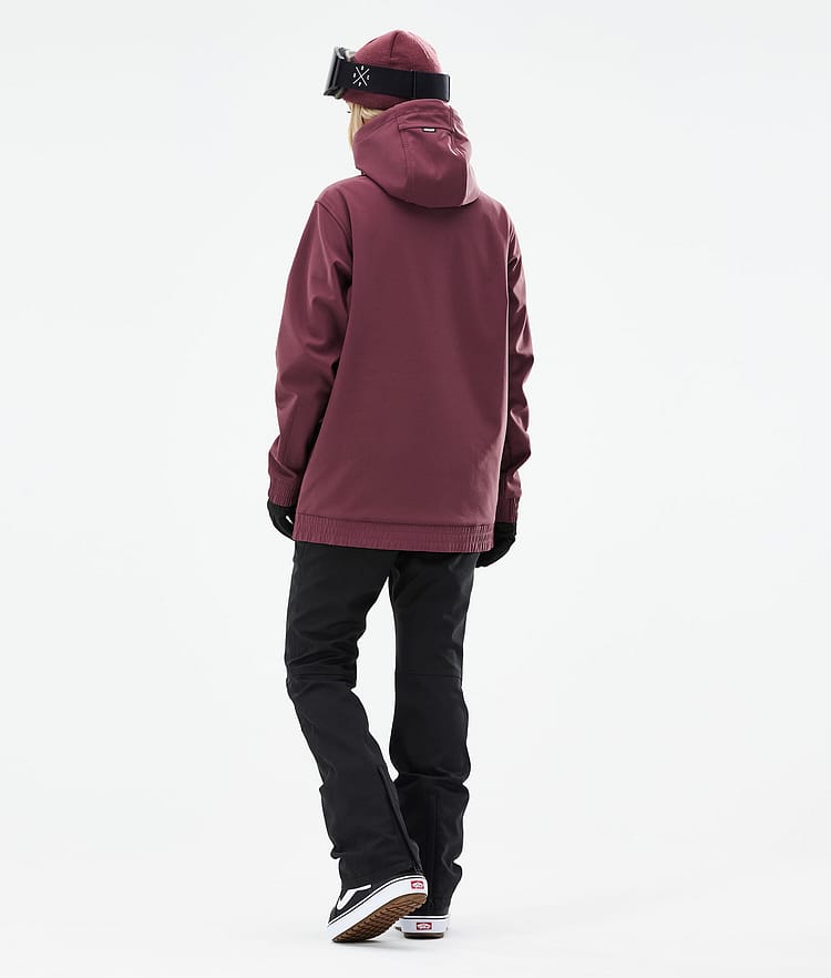 Dope Yeti W 2021 Kurtka Snowboardowa Kobiety 2X-Up Burgundy, Zdjęcie 6 z 9