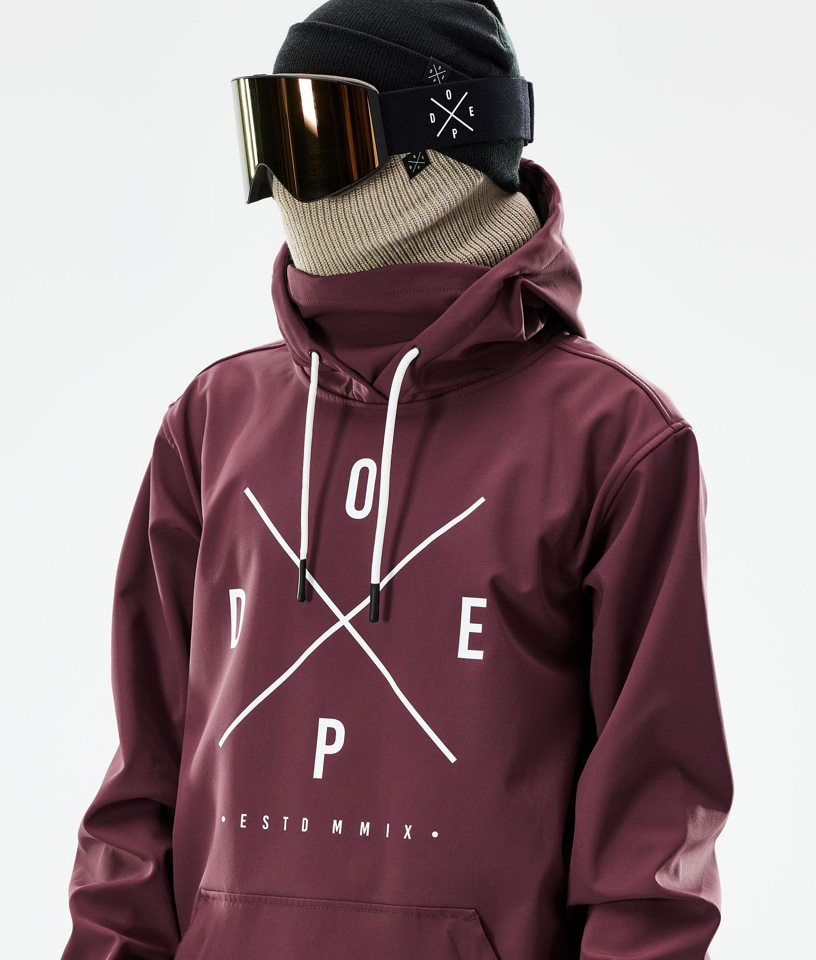 Dope Yeti 2021 Lyžařská Bunda Pánské 2X-Up Burgundy, Obrázek 3 z 9