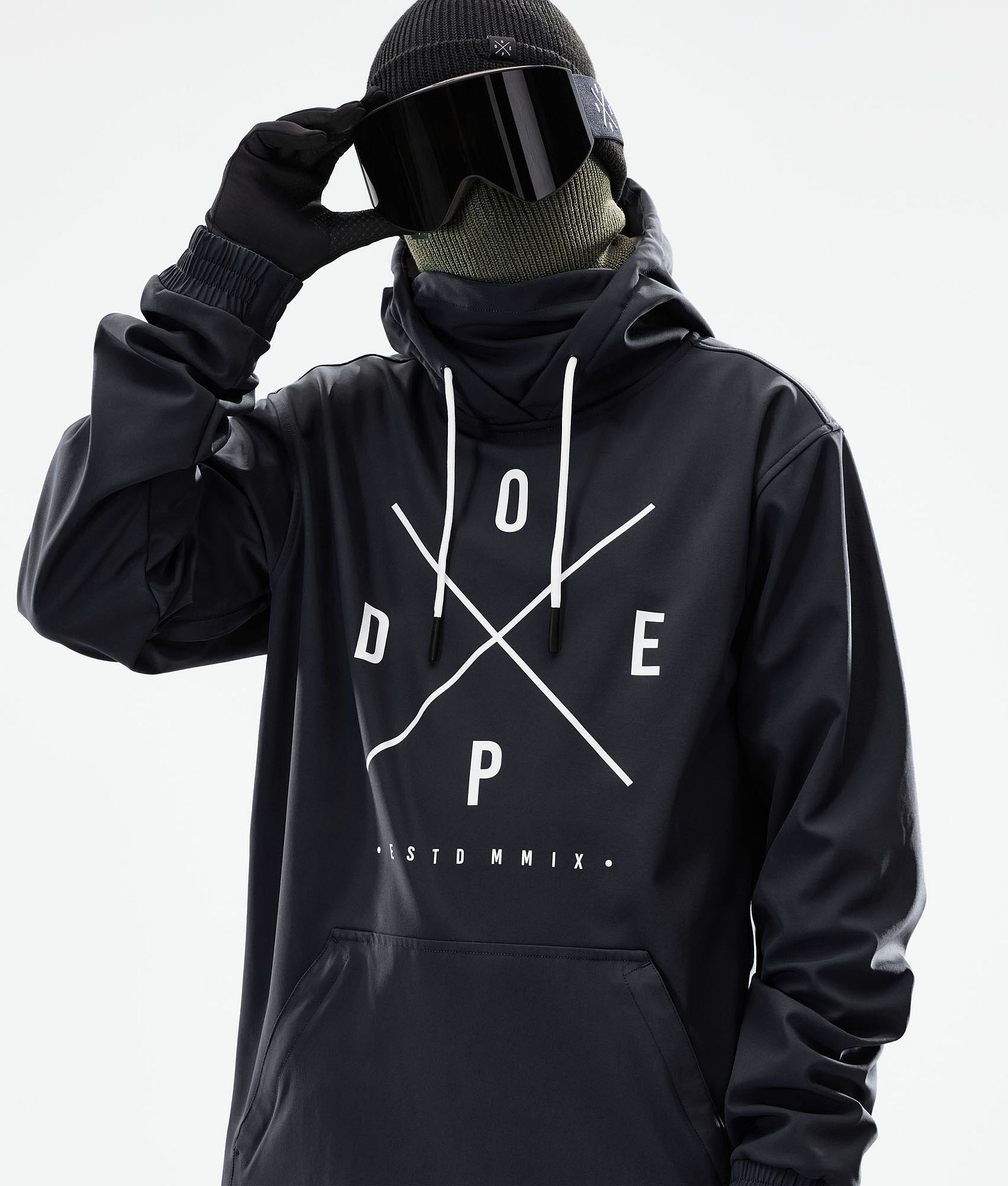 Dope Yeti 2021 Kurtka Snowboardowa Mężczyźni 2X-Up Black, Zdjęcie 3 z 9