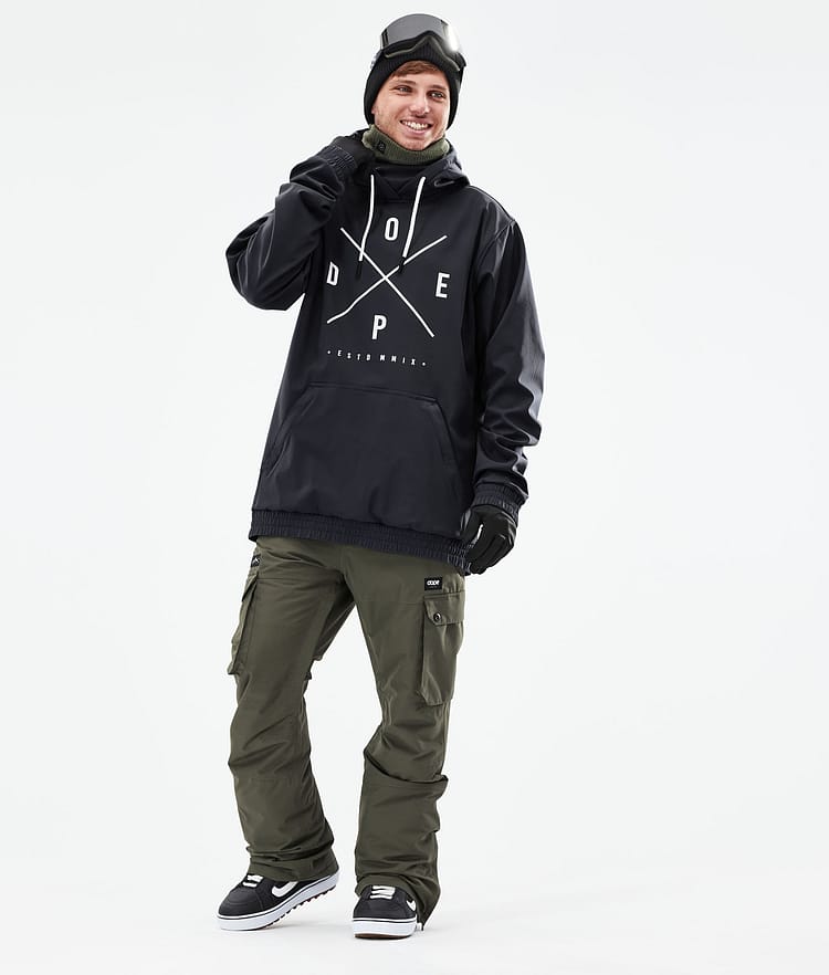 Dope Yeti 2021 Kurtka Snowboardowa Mężczyźni 2X-Up Black, Zdjęcie 4 z 9