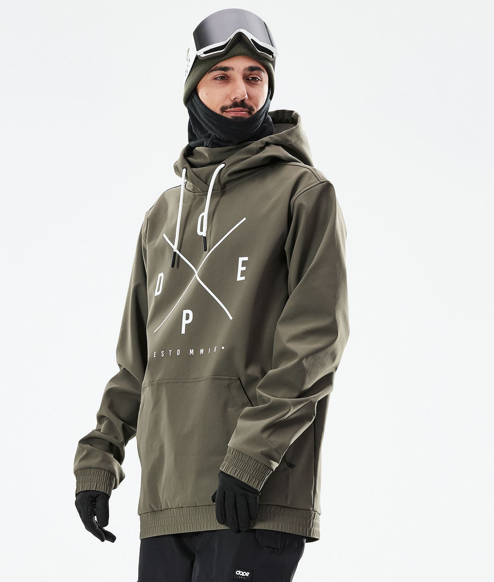 Dope Yeti 2021 Kurtka Narciarska Mężczyźni 2X-Up Olive Green, Zdjęcie 1 z 9