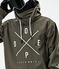 Dope Yeti 2021 Kurtka Narciarska Mężczyźni 2X-Up Olive Green, Zdjęcie 2 z 9