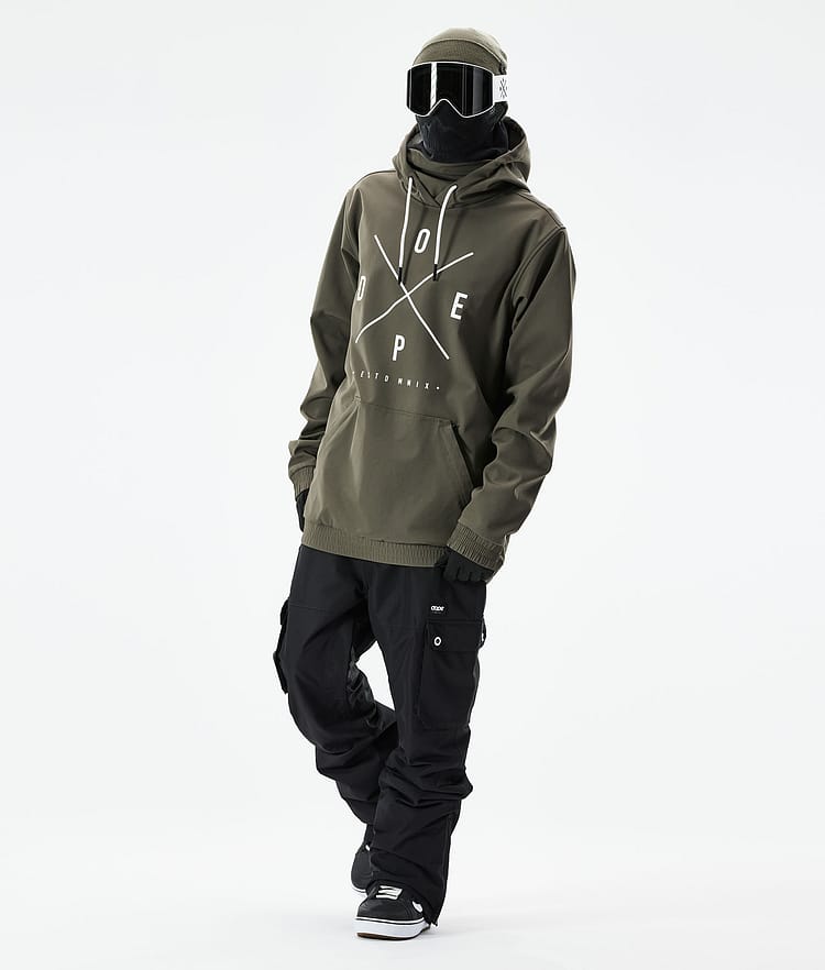 Dope Yeti 21 Chaqueta Snowboard Hombre 2X-Up Olive Green, Imagen 4 de 9