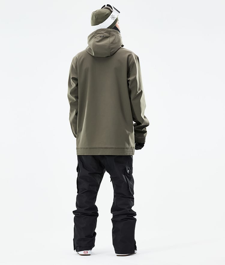 Dope Yeti 21 Chaqueta Snowboard Hombre 2X-Up Olive Green, Imagen 6 de 9